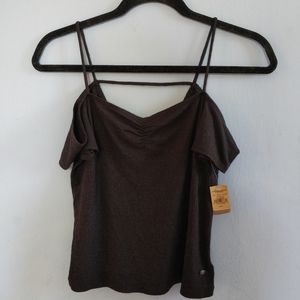 NWT American Eagle Ribbed Off the Shoulder Top